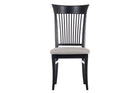 Royal Blue Slat-Back Dining Chair